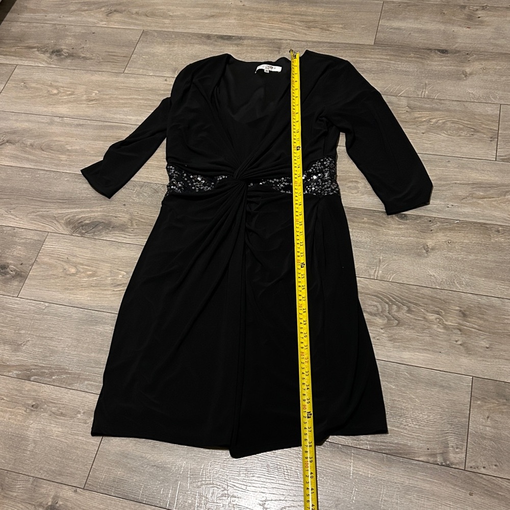 Evan Picone Black w/Sparkle. Very Flattering!! - Picture 6 of 12